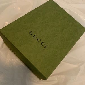Gucci box and dust bag